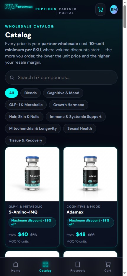 Wholesale compound catalog